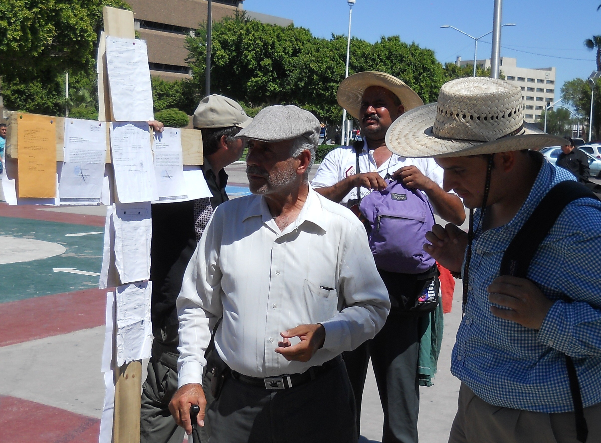Llegan desde Tijuana buscando justicia