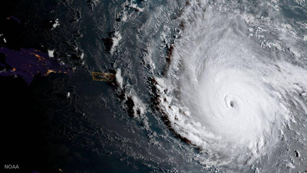 Huracán Irma avanza por el Caribe