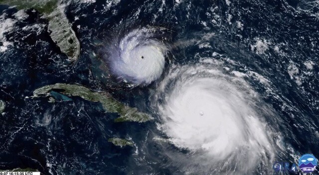Irma, Katia y José, tres huracanes que amenazan en el Atlántico