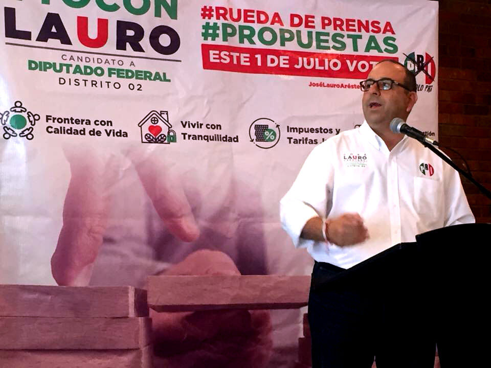 Presenta Lauro sus propuestas de campaña