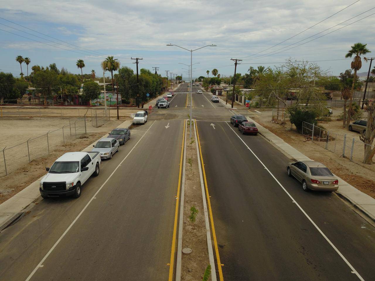 Pavimentan la avenida Ensenada en San Felipe