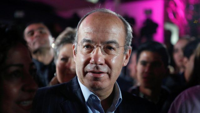 Renuncia Felipe Calderón al PAN, partido que lo llevó a la Presidencia de México