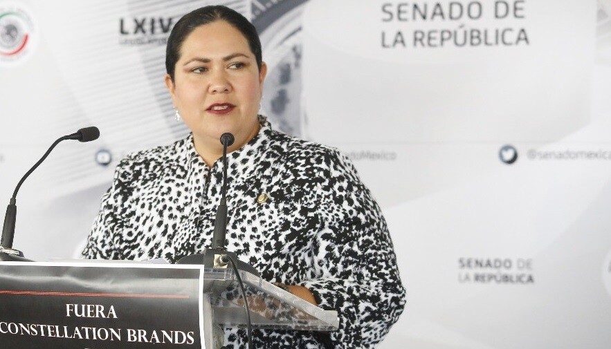 Senadora León exige quitar permisos a la cervecera
