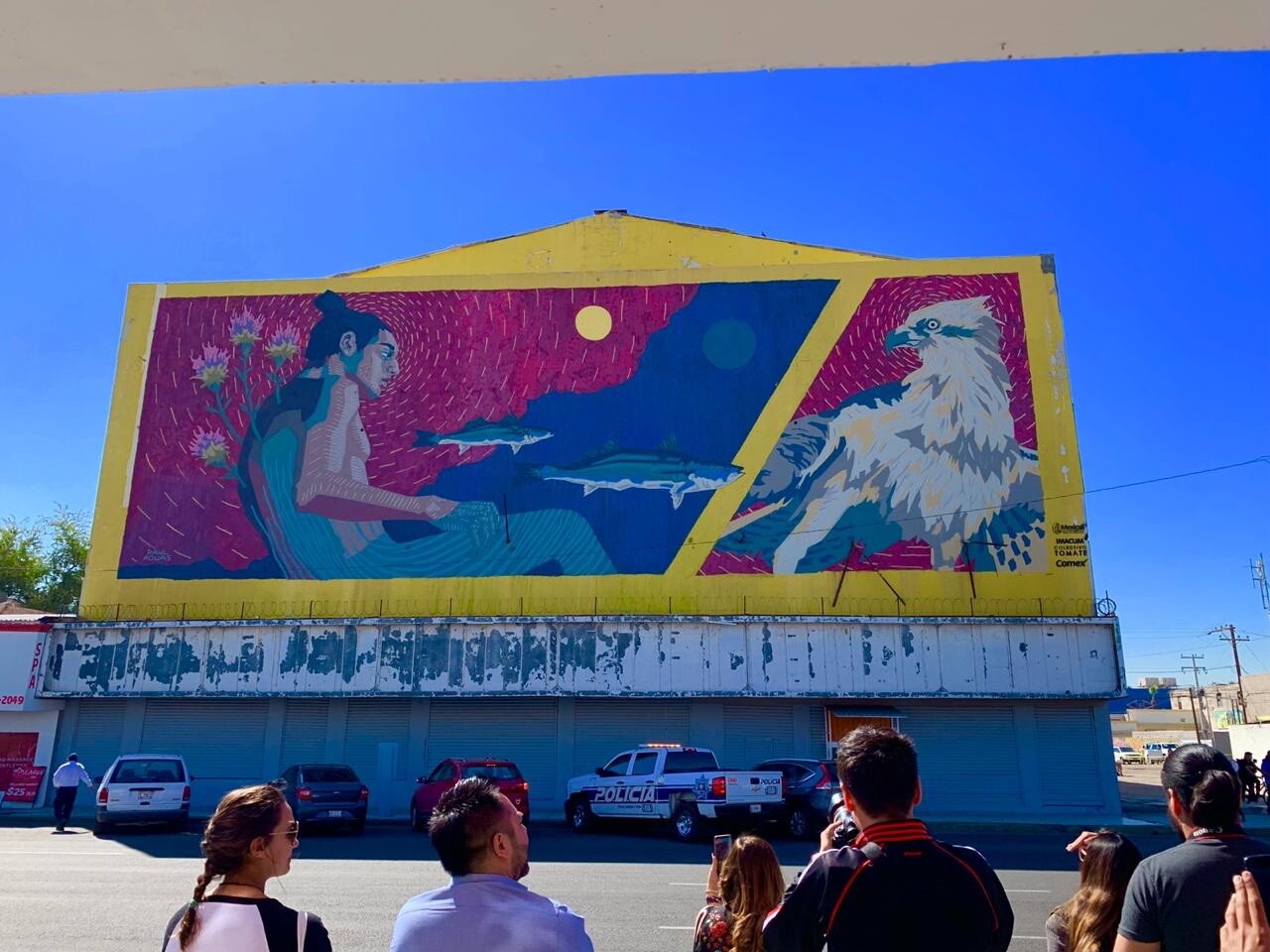 Plasman la historia de Mexicali en murales