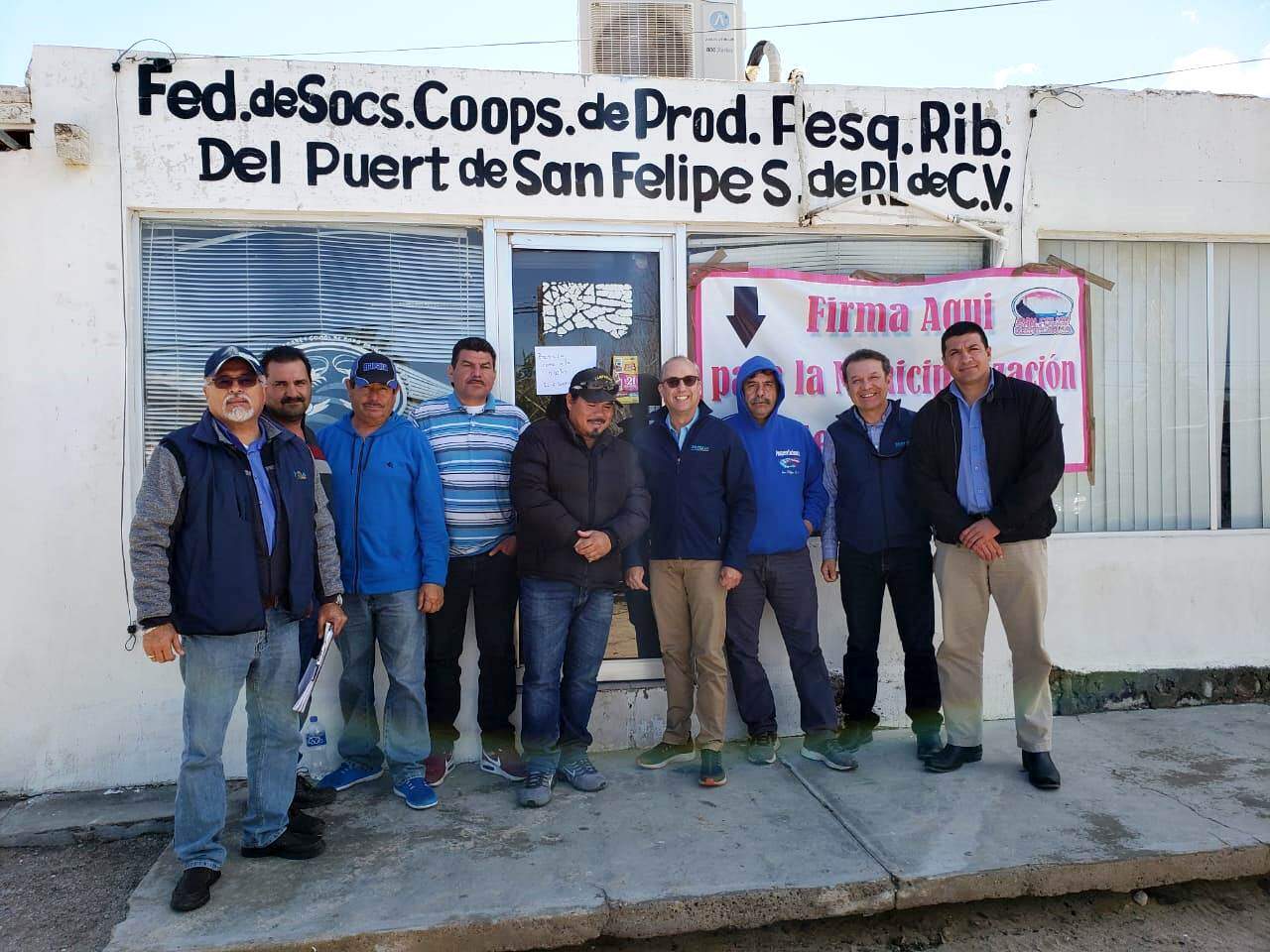 Ofrece Pesca apoyo a sanfelipenses tras reunión con la Federación
