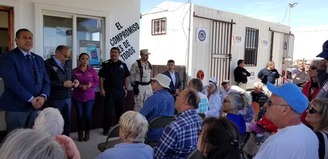 Inauguran módulo en poblado Delicias