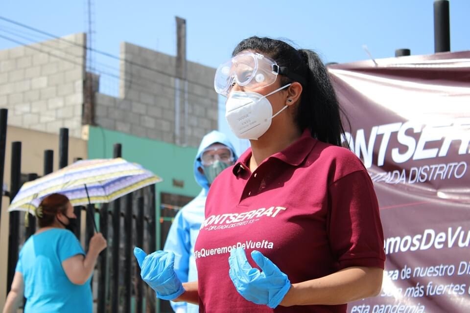 Diputados no se han aprovechado de la pandemia: Montserrat Caballero