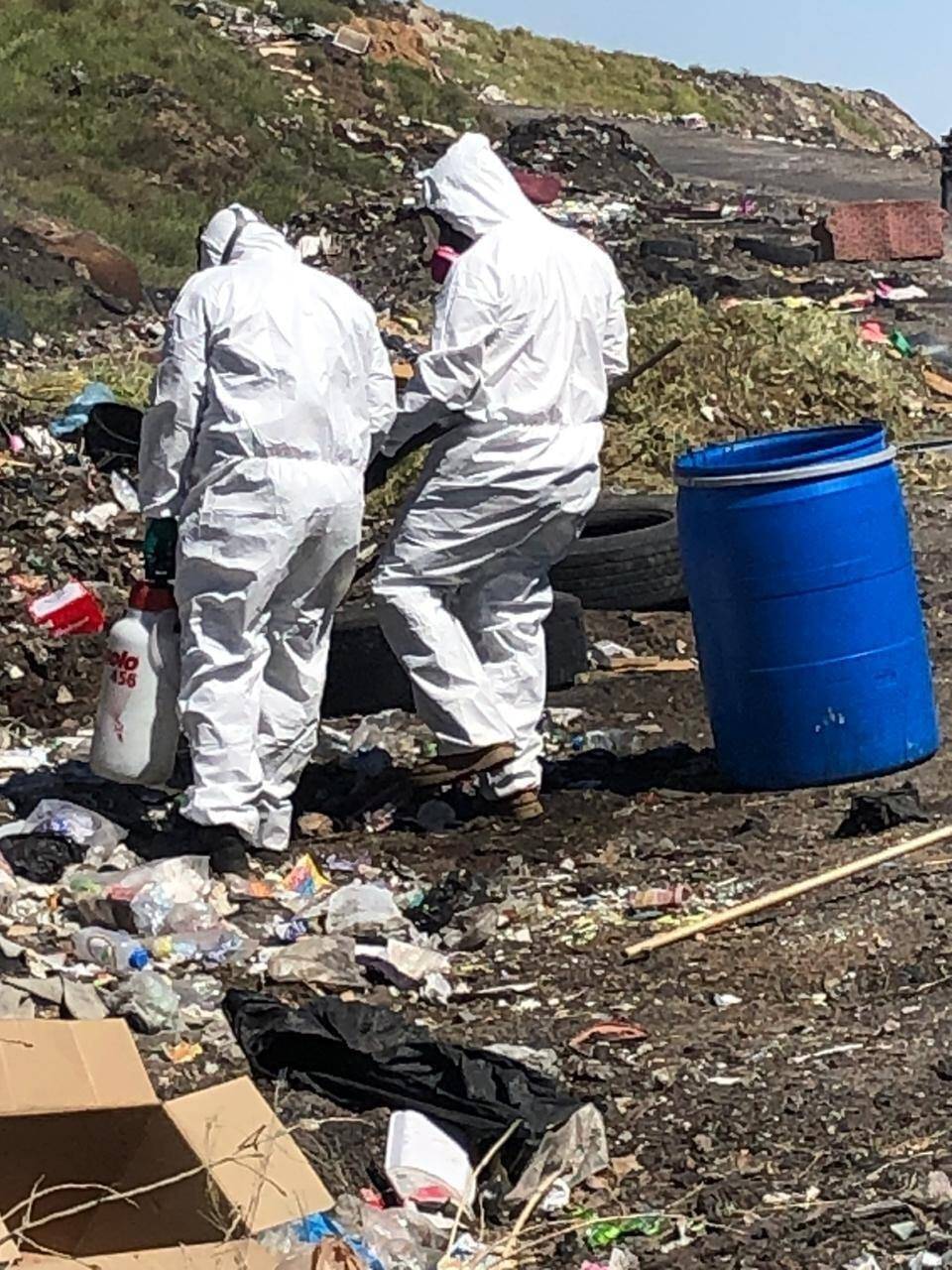 Abandonan desechos biológicos de hospital en La Rumorosa