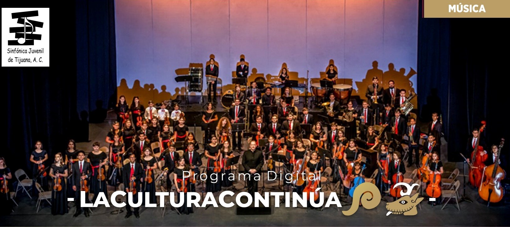 Prepara Sinfónica Juvenil de Tijuana conciertos digitales
