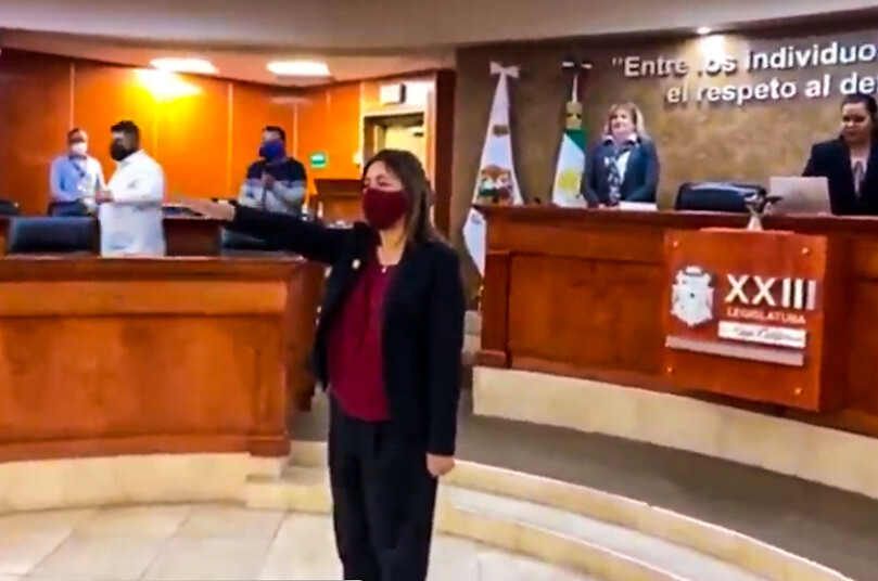 Es Lupita Mora Presidenta Municipal de Mexicali
