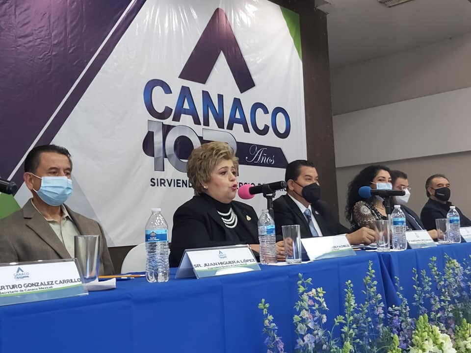 Lidia Granados, reelecta al frente de Canaco Mexicali