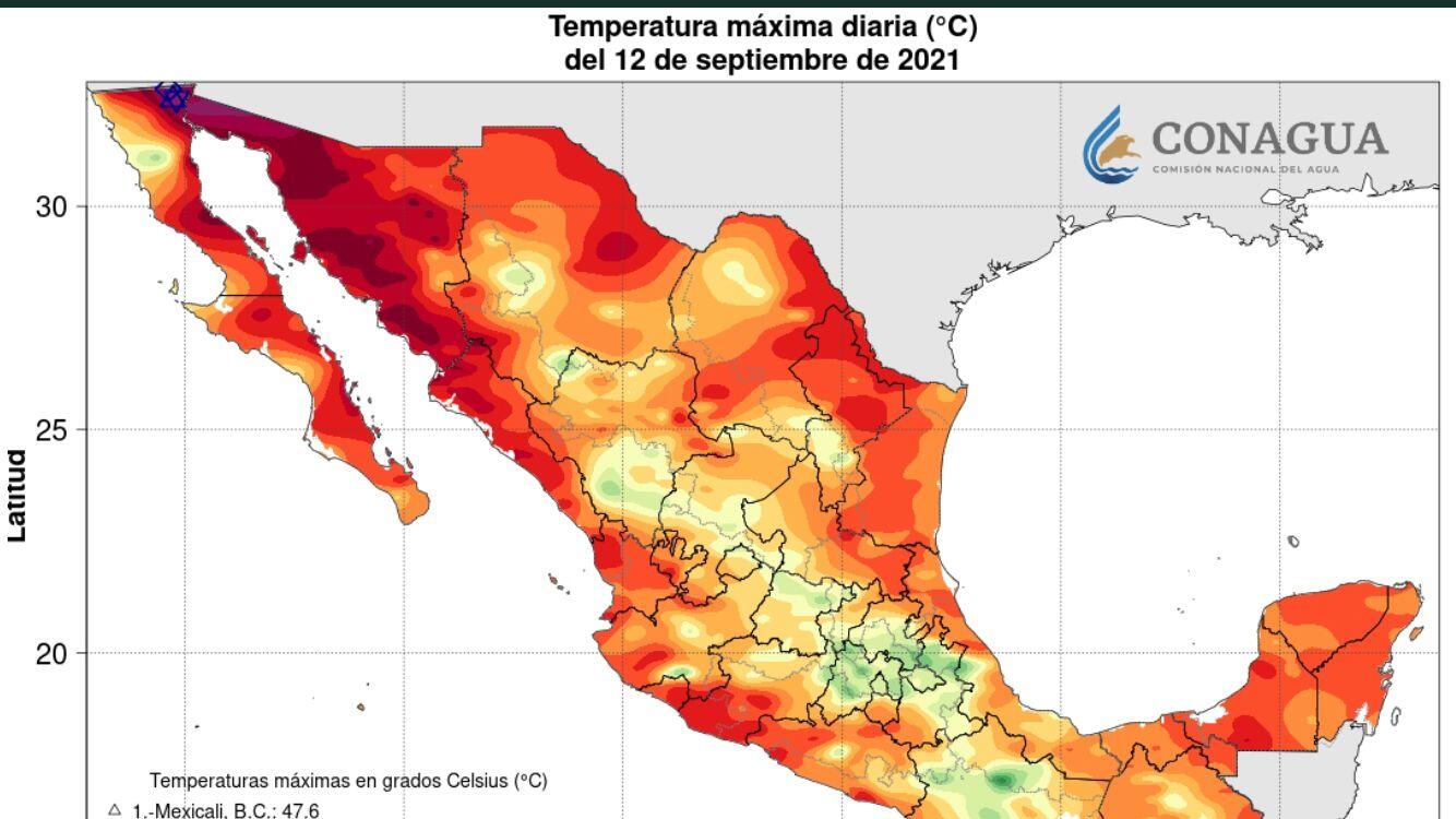 Otra vez rompe récord el calor en Mexicali