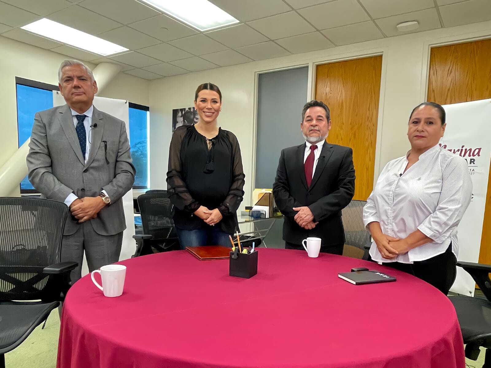 Presenta Marina del Pilar parte de su gabinete central de gobierno