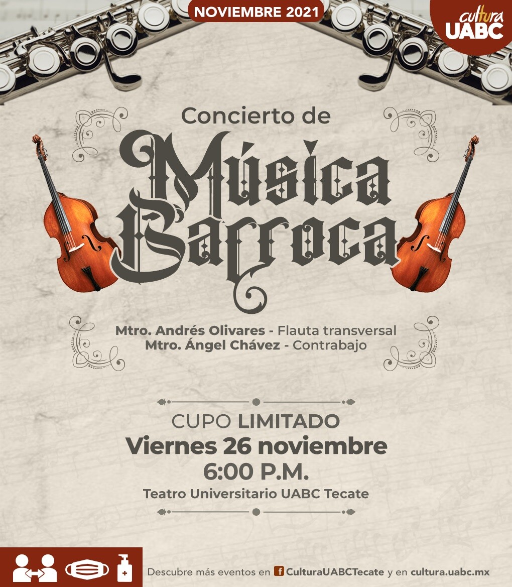 Invita UABC a un viaje a través de la música barroca