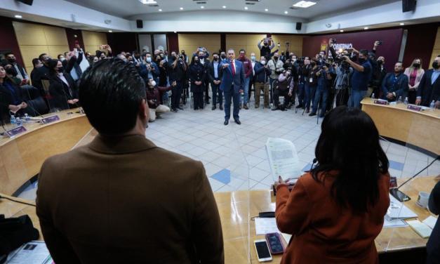 Sale Duéñez y entra Mendívil a la Policía de Mexicali