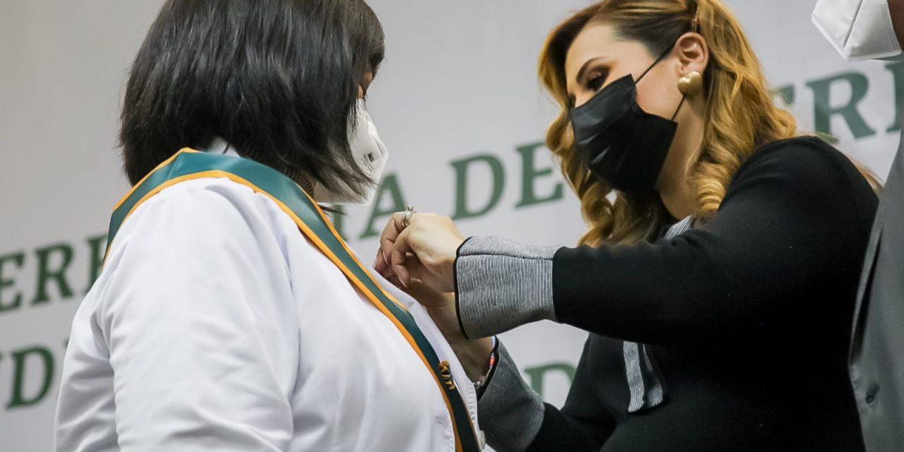 Entrega Gobernadora condecoración “Miguel Hidalgo” a personal de Salud en BC