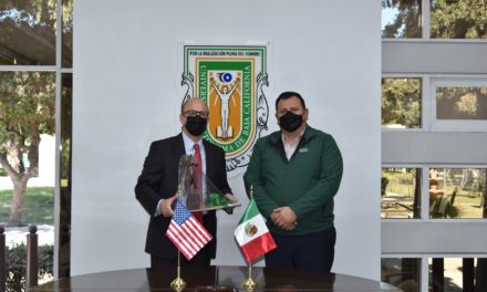Sostienen reunión el Rector de la UABC y Cónsul de Estados Unidos en Tijuana