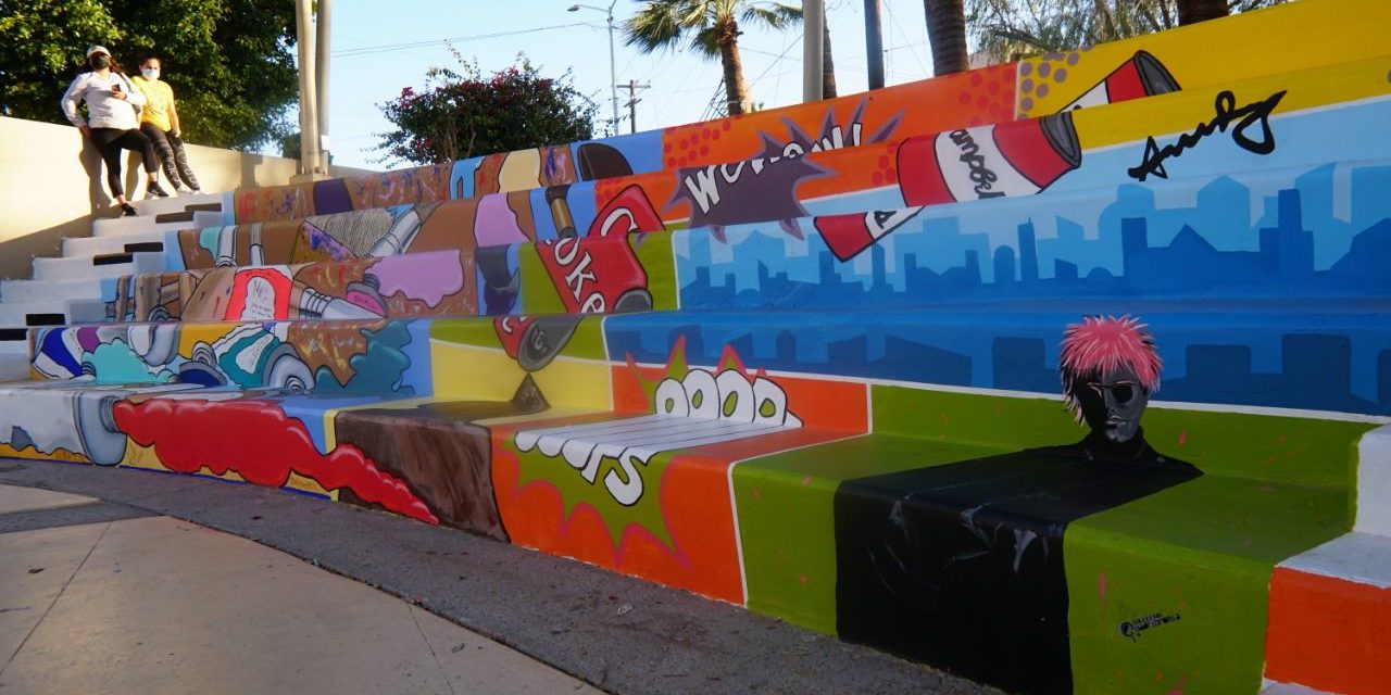 Inauguran mural “Arte y Corazón” en la Casa de la Cultura