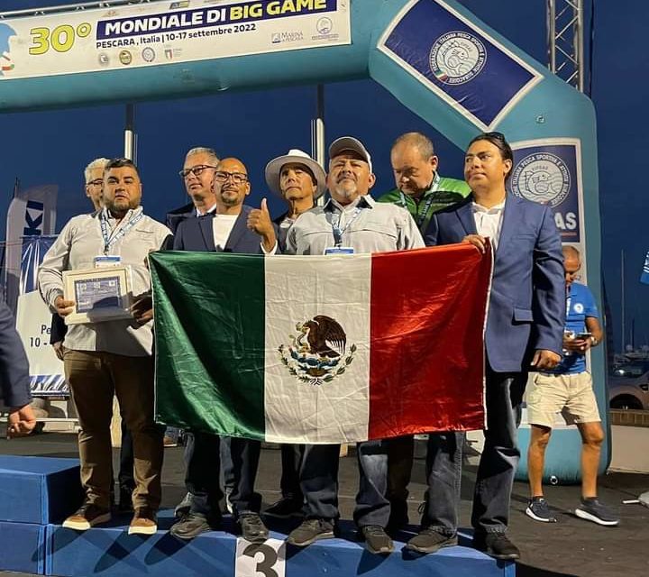 Selección de Pesca de BC logra tercero en Mundial de Italia