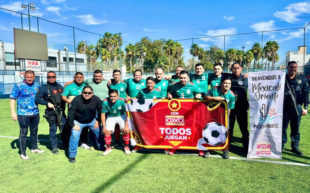 Equipo de fútbol de la Policía de Mexicali gana pase al Nacional en Monterrey