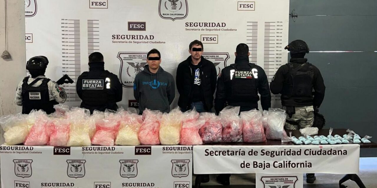Otro “golpazo” al narco en Tijuana; decomisan fentanilo y ‘meta’