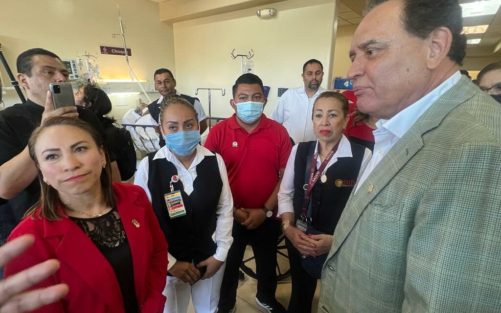 Paran actividades trabajadores del Hospital de Tijuana