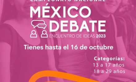 México Debate 2023 promueve el pensamiento crítico