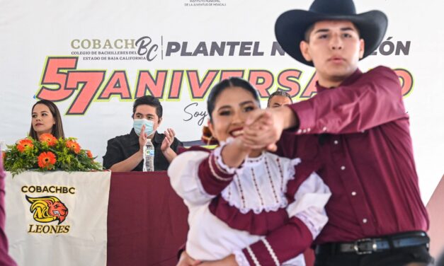 Celebran 57 Aniversario del Cobach Ejido Nuevo León