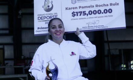Karen Rocha, la mejor deportista paralímpica de BC