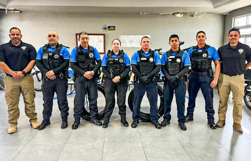 CBP capacita a Unidad Ciclista de Mexicali