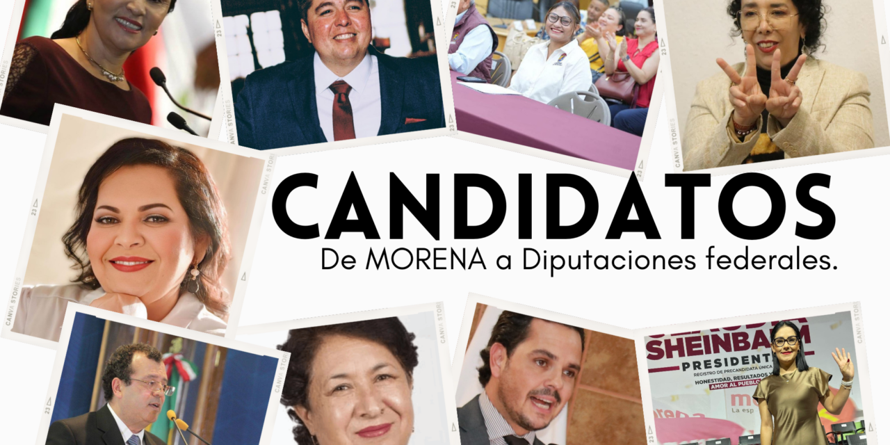 Presenta MORENA candidatos a Diputaciones Federales por BC