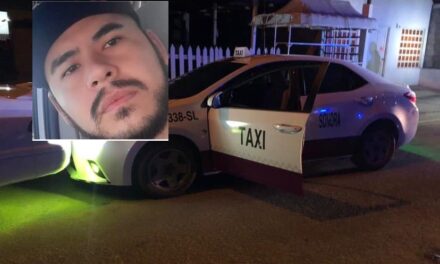 ‘Levantan’ y matan a taxista en San Luis R.C.