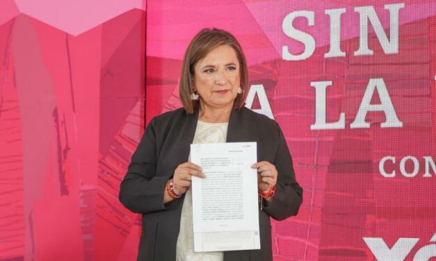 Presenta Xóchitl Gálvez denuncia por presunta corrupción en el Tren Maya