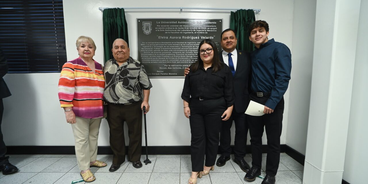 La UABC honró el legado de la maestra Elvira Rodríguez Velarde